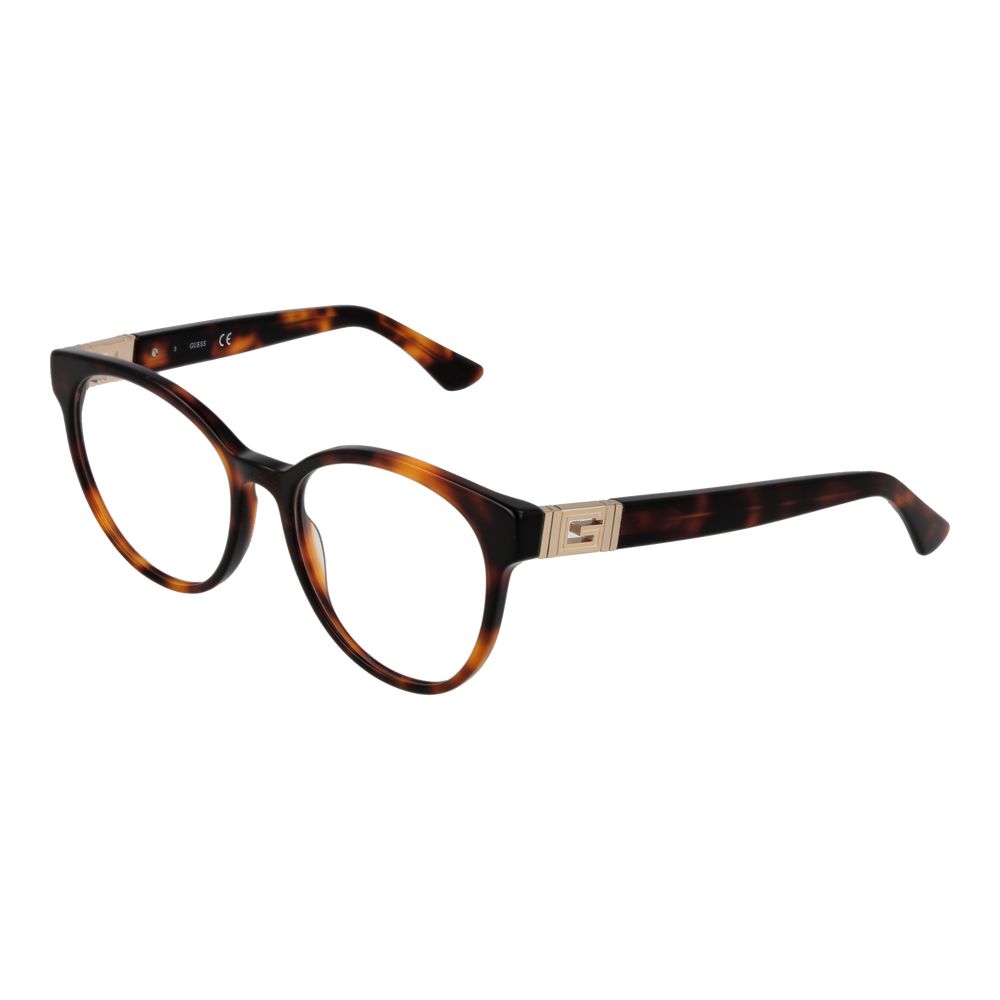 Guess Brown Plastic Glasses (Frames) - Allority