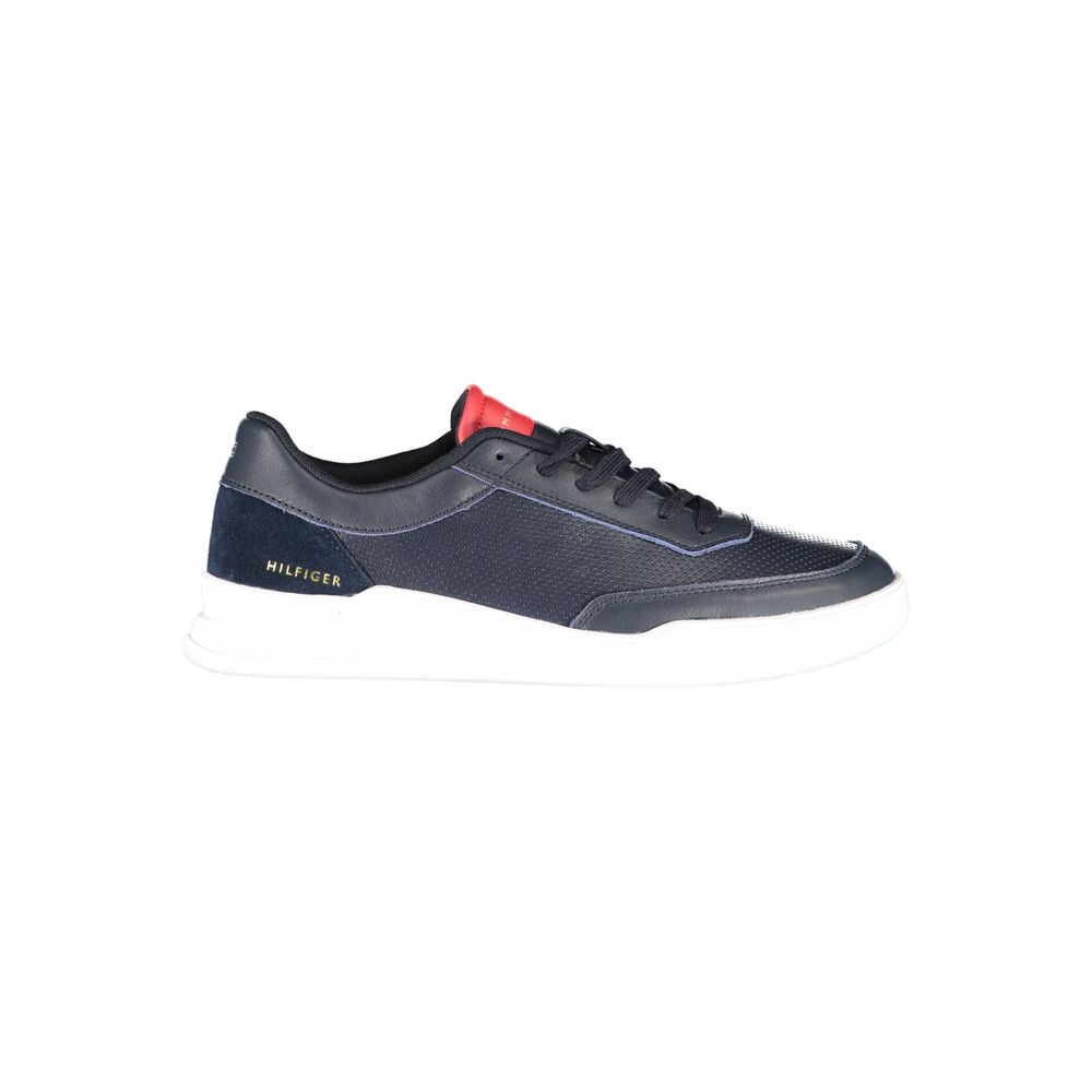 Tommy Hilfiger – Blauer Polyester-Sneaker