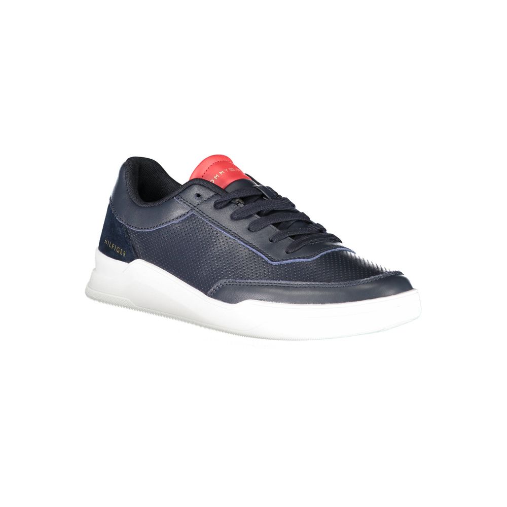 Tommy Hilfiger – Blauer Polyester-Sneaker