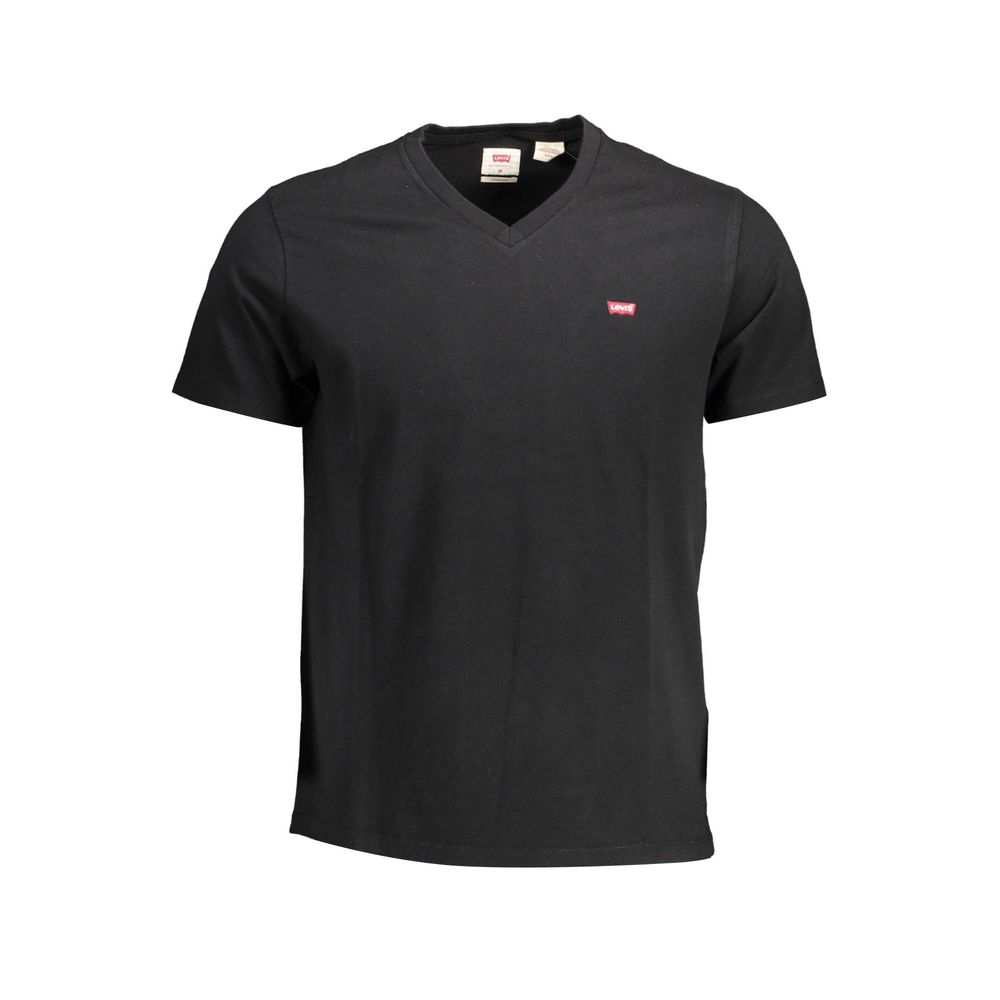 Levi's Schwarzes Baumwoll-T-Shirt für Herren
