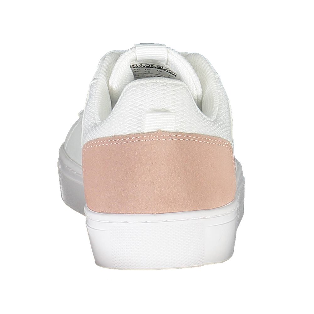 Napapijri Bianco Leather Women Sneaker - Allority