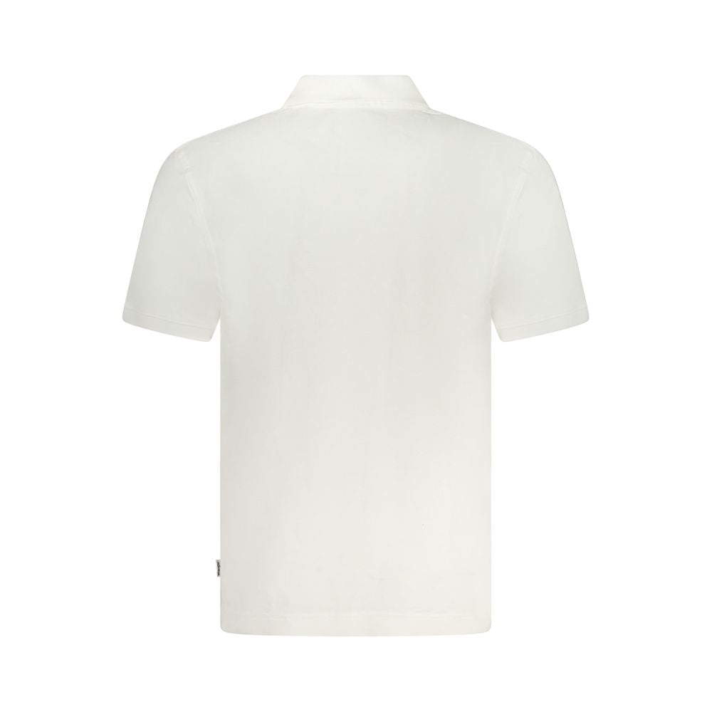Wrangler – Weißes Poloshirt aus Baumwolle