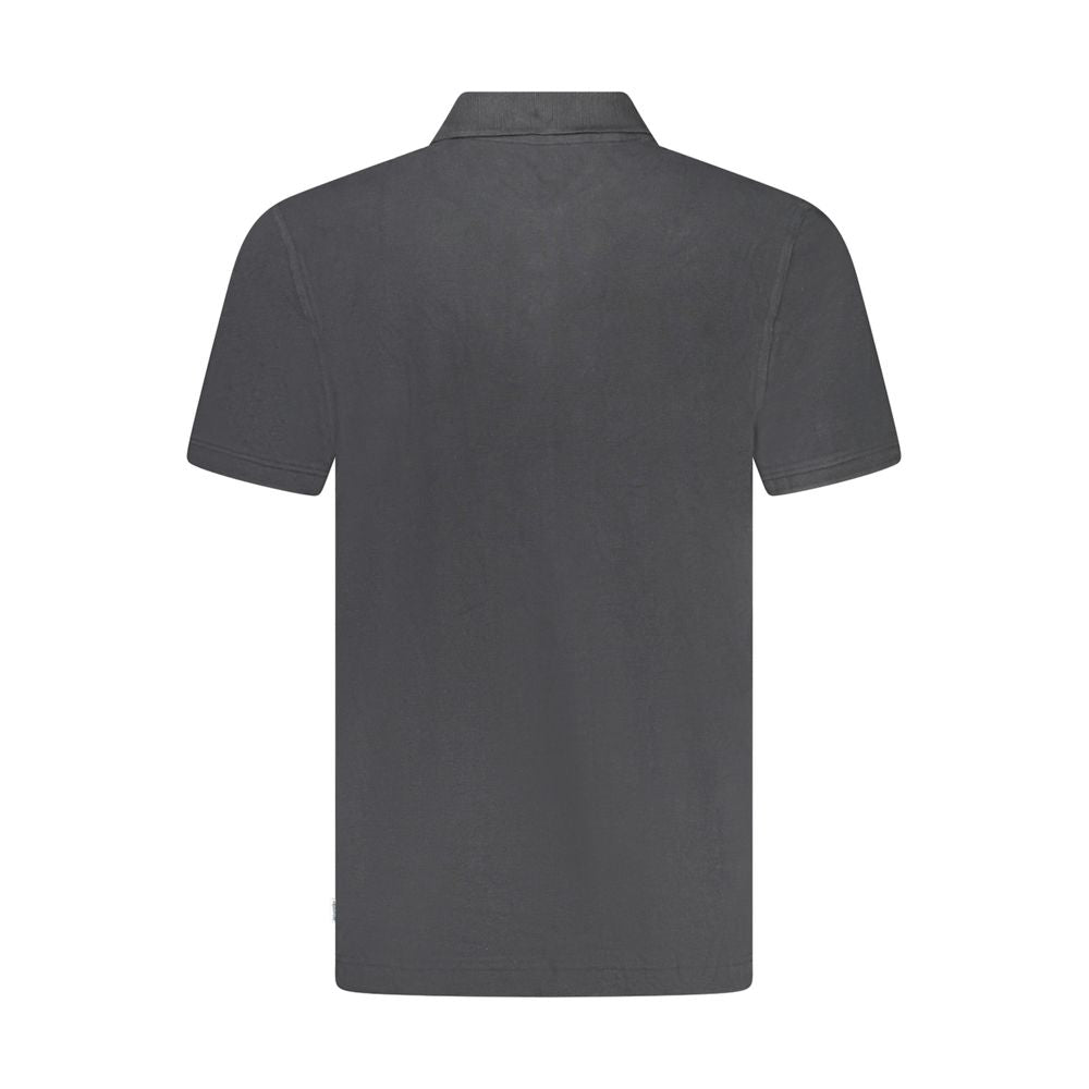 Wrangler – Schwarzes Poloshirt aus Baumwolle