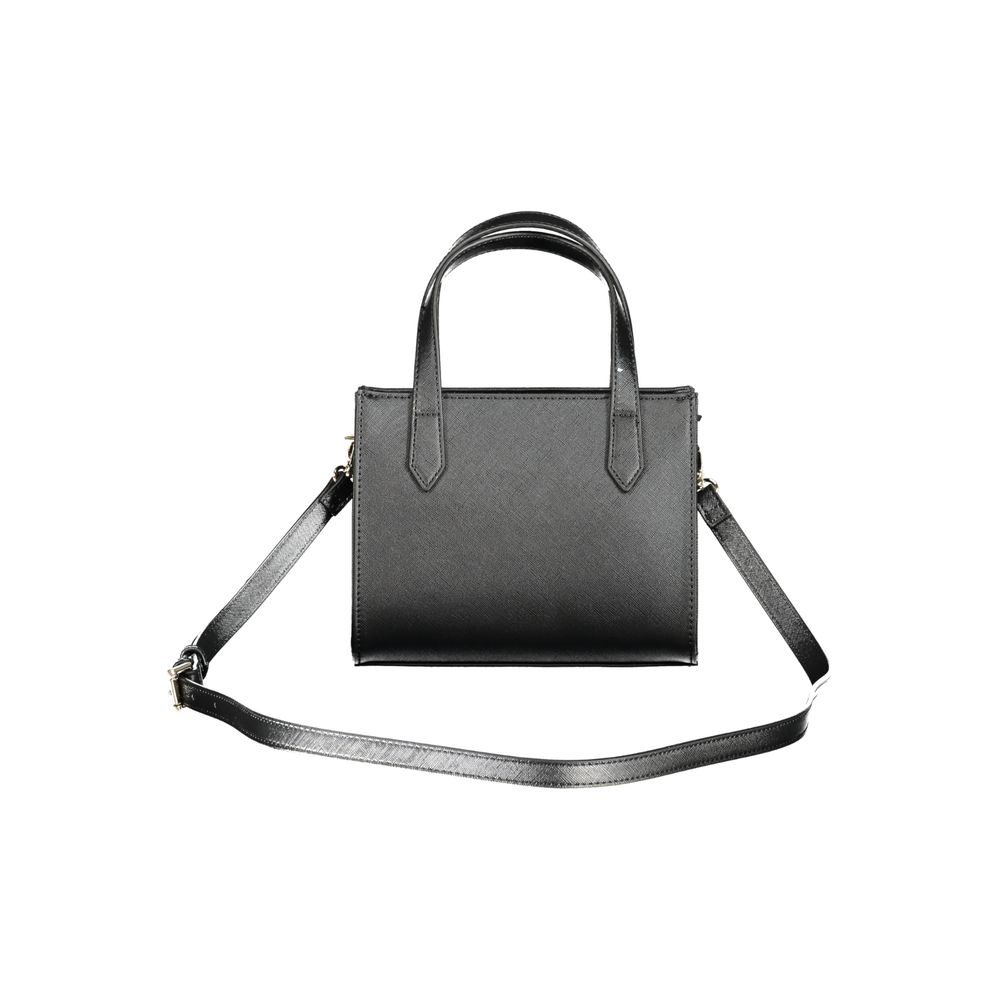 Mario Valentino "Nero Polyurethane Women Handbag"