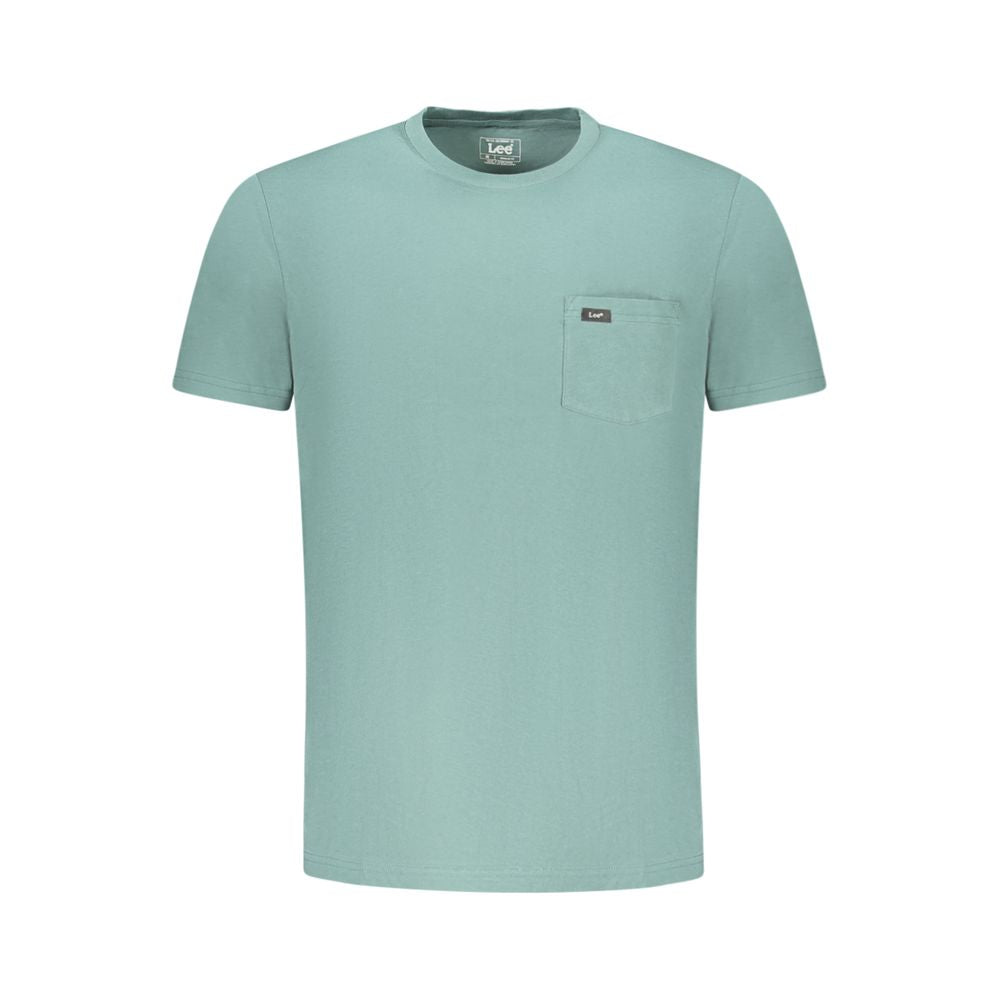 Lee Grünes Baumwoll-T-Shirt für Herren