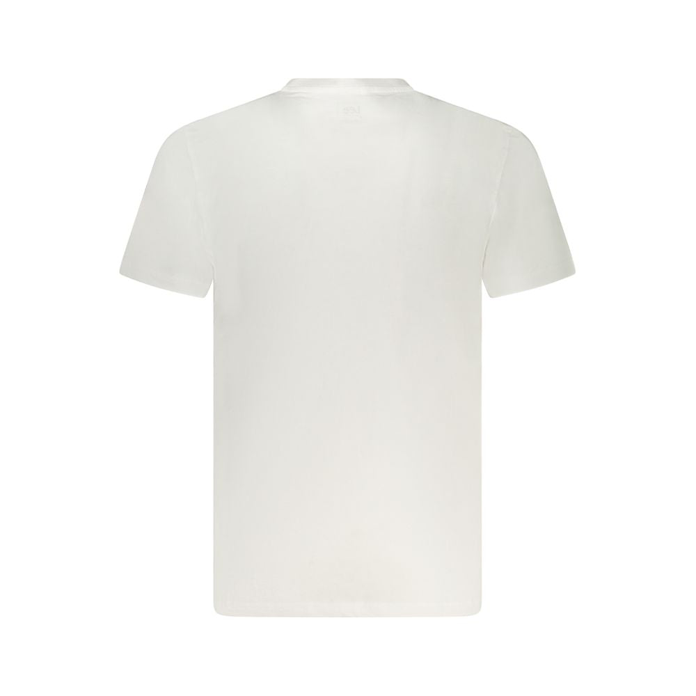Lee Weißes Baumwoll-T-Shirt für Herren