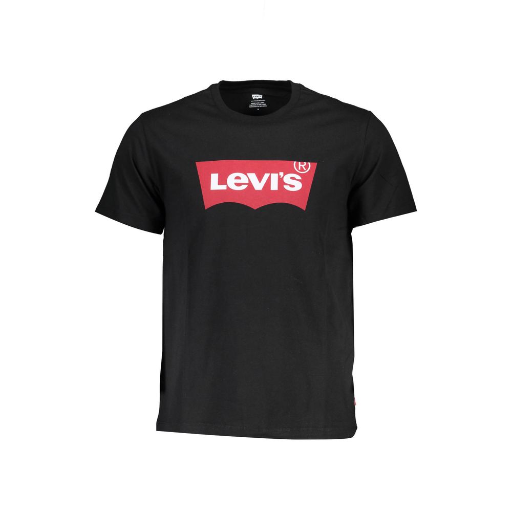 Levi's Schwarzes Baumwoll-T-Shirt für Herren