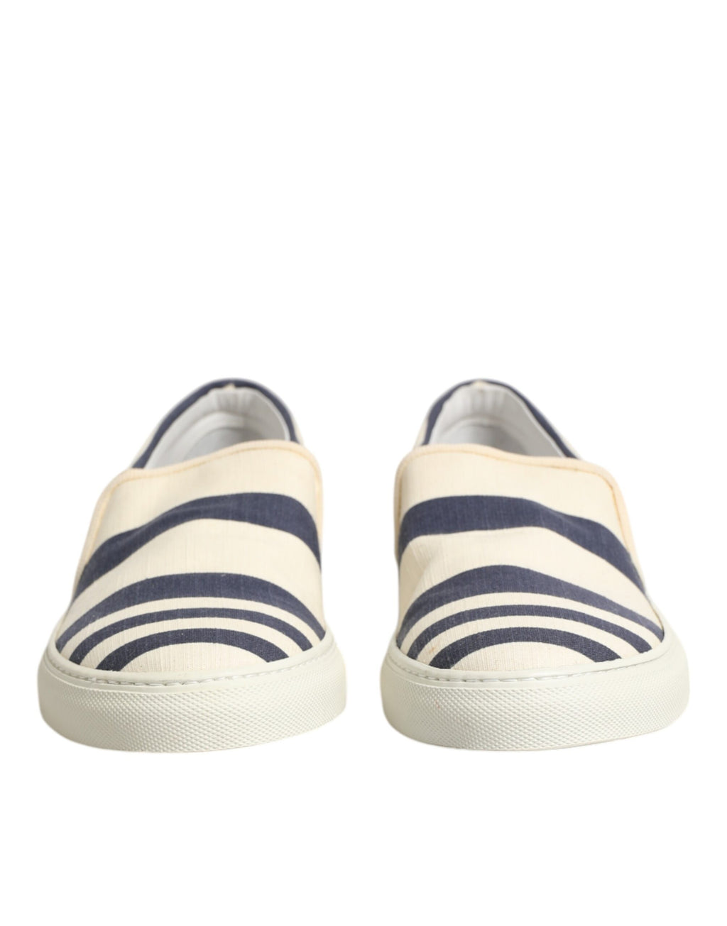 Jucca Blau Weiß Gestreiften Canvas Männer Low Top Casual Schuhe