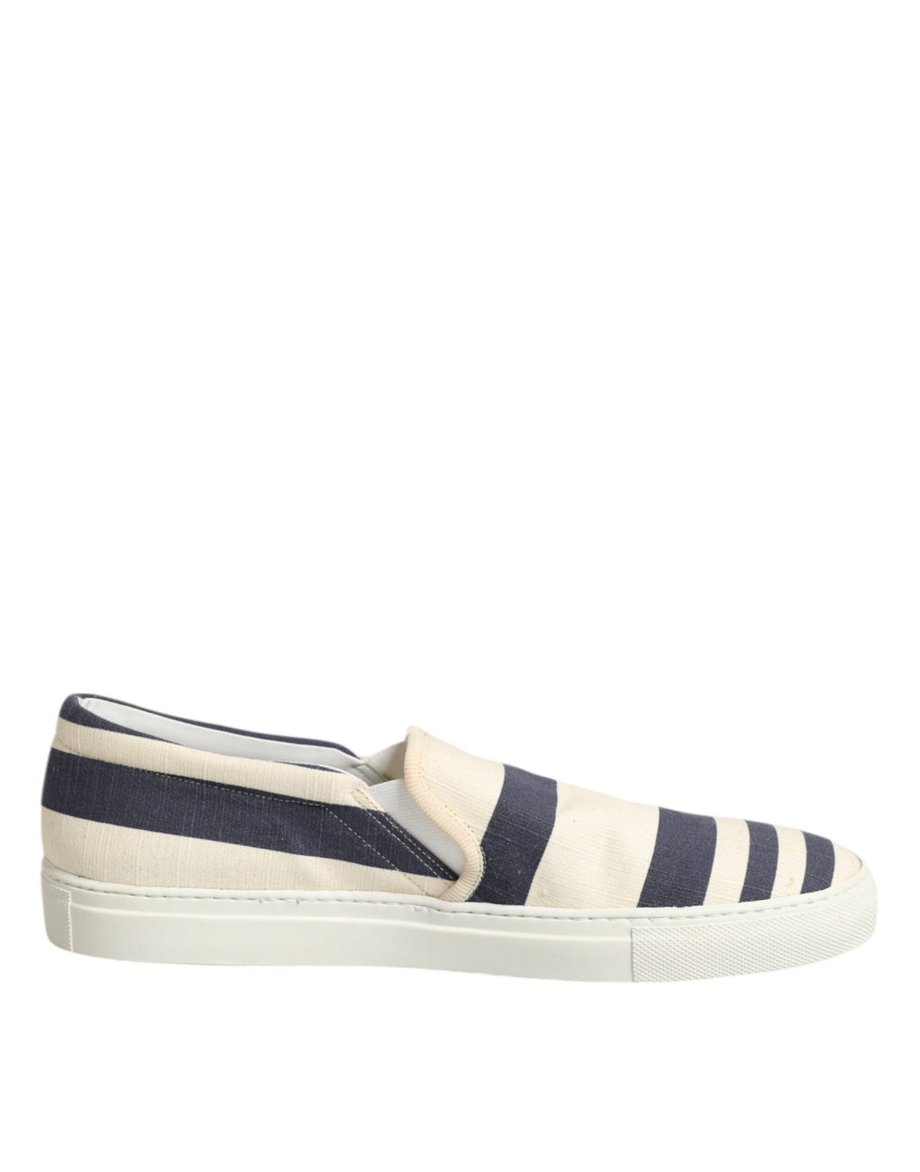 Jucca Blau Weiß Gestreiften Canvas Männer Low Top Casual Schuhe