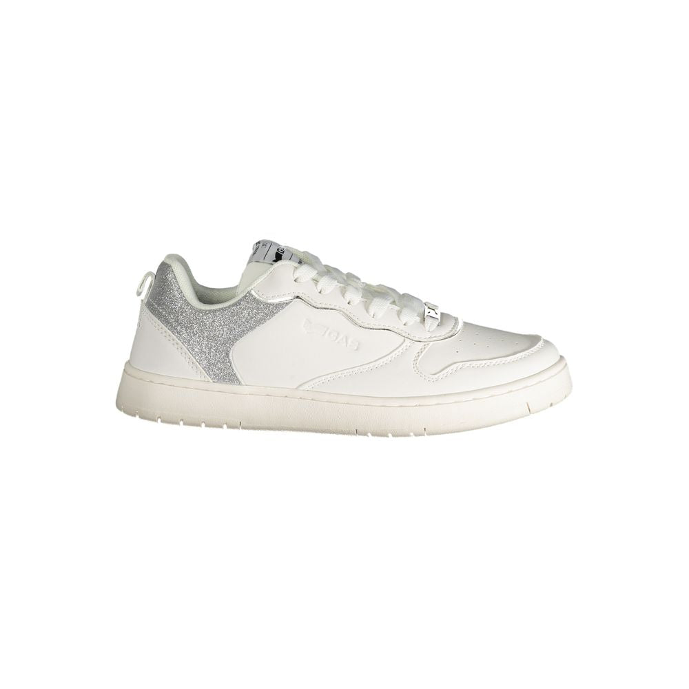 Gasweißer Polyester-Damen-Sneaker