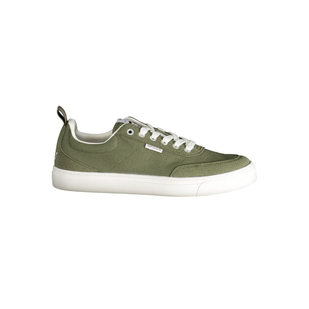 Gasgrüner Polyester-Herren-Sneaker