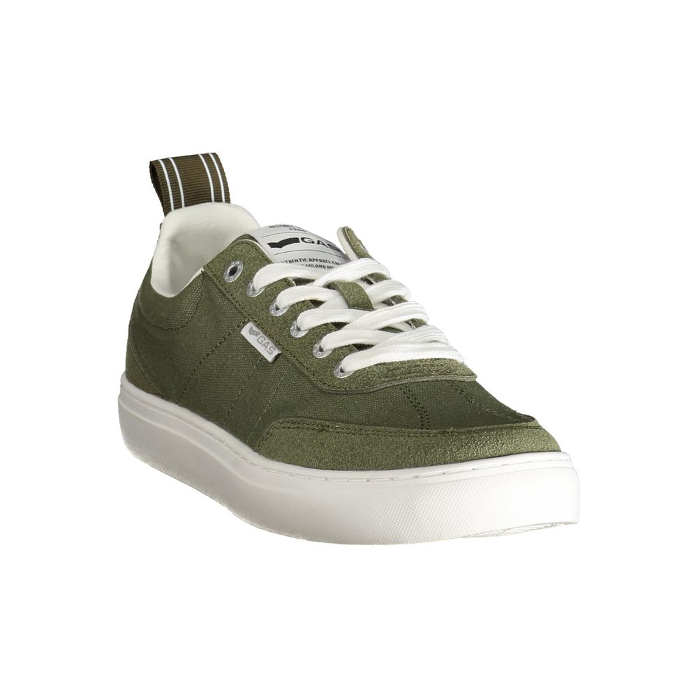 Gasgrüner Polyester-Herren-Sneaker
