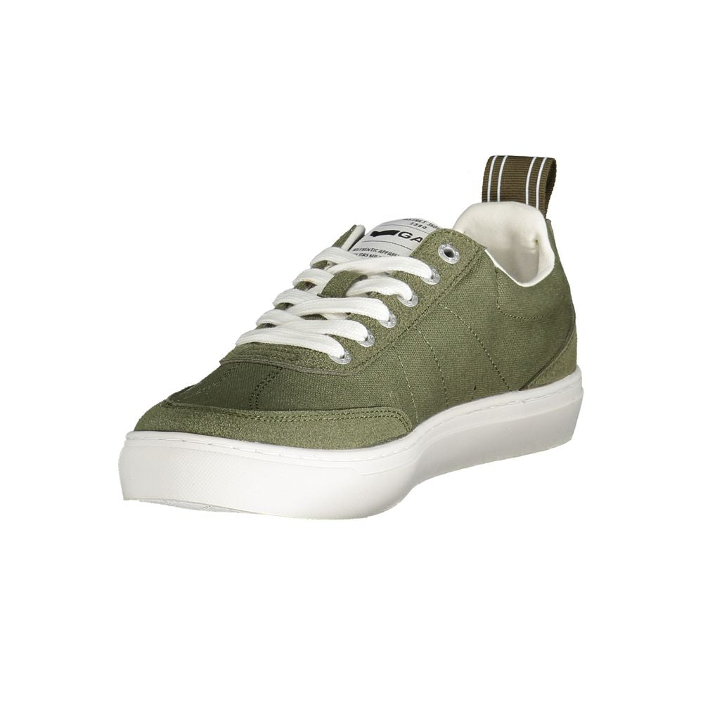 Gasgrüner Polyester-Herren-Sneaker