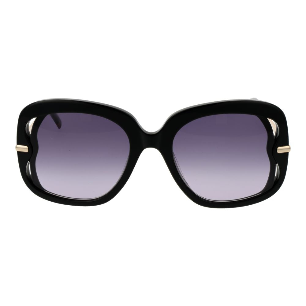 Sandro Schwarze Damen Sonnenbrille