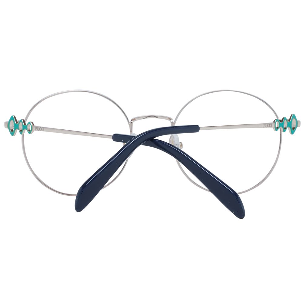 Emilio Pucci Blue Metal Glasses (Frames) - Allority