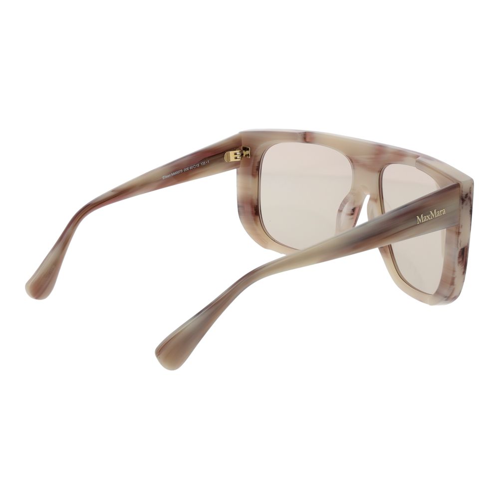 Max Mara Beige Acetate Sunglasses - Allority