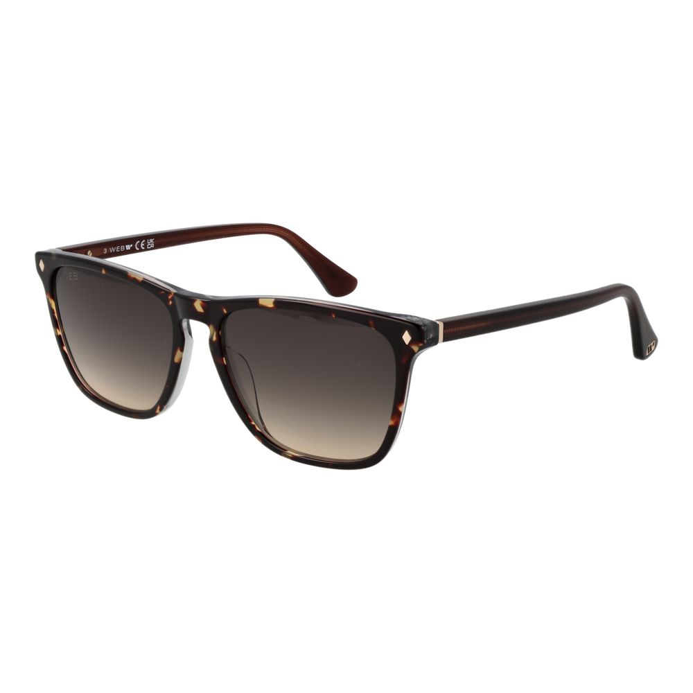 Web Braune Herren Sonnenbrille