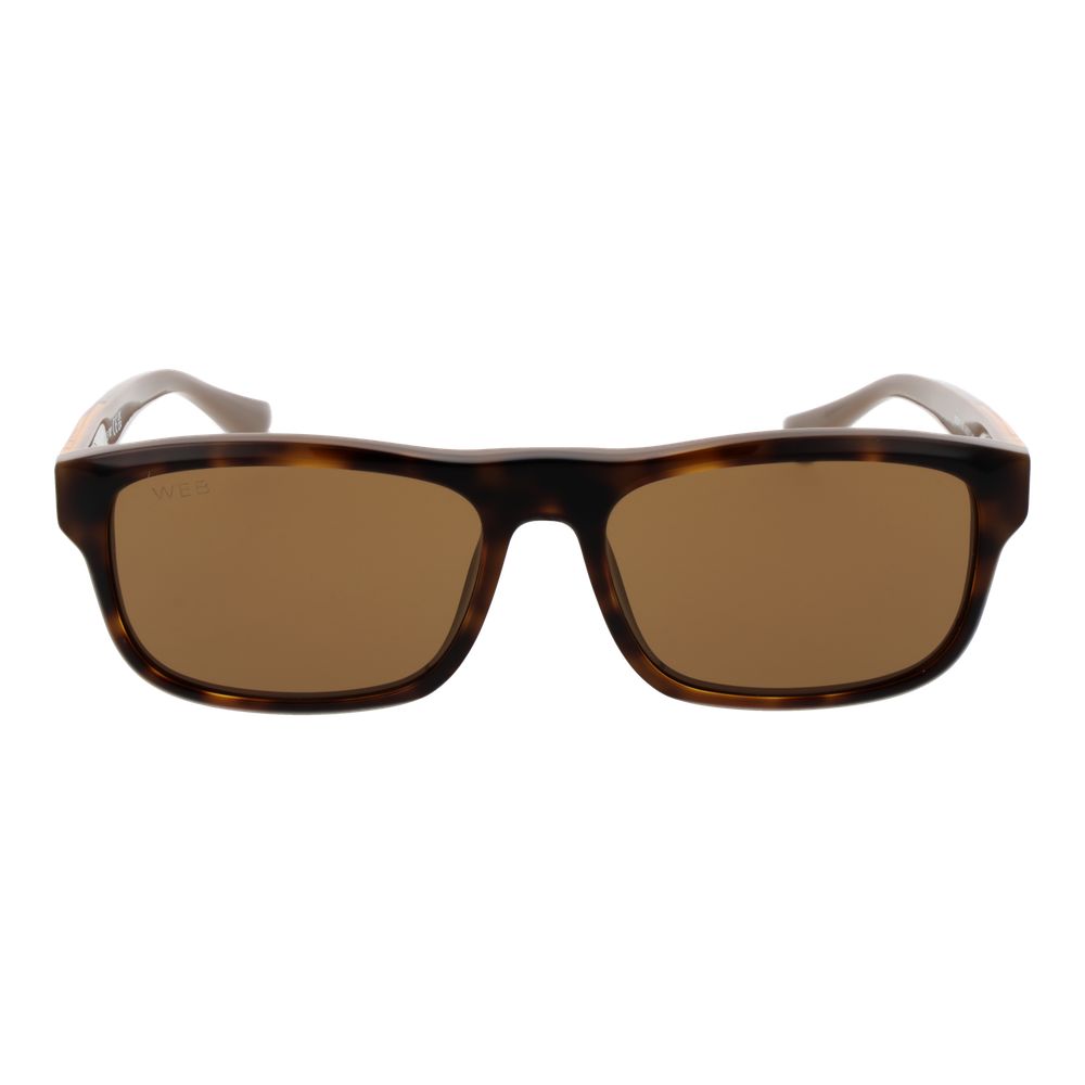 Web Braune Herren Sonnenbrille