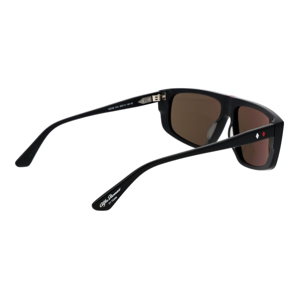 Web Schwarze Herren Sonnenbrille