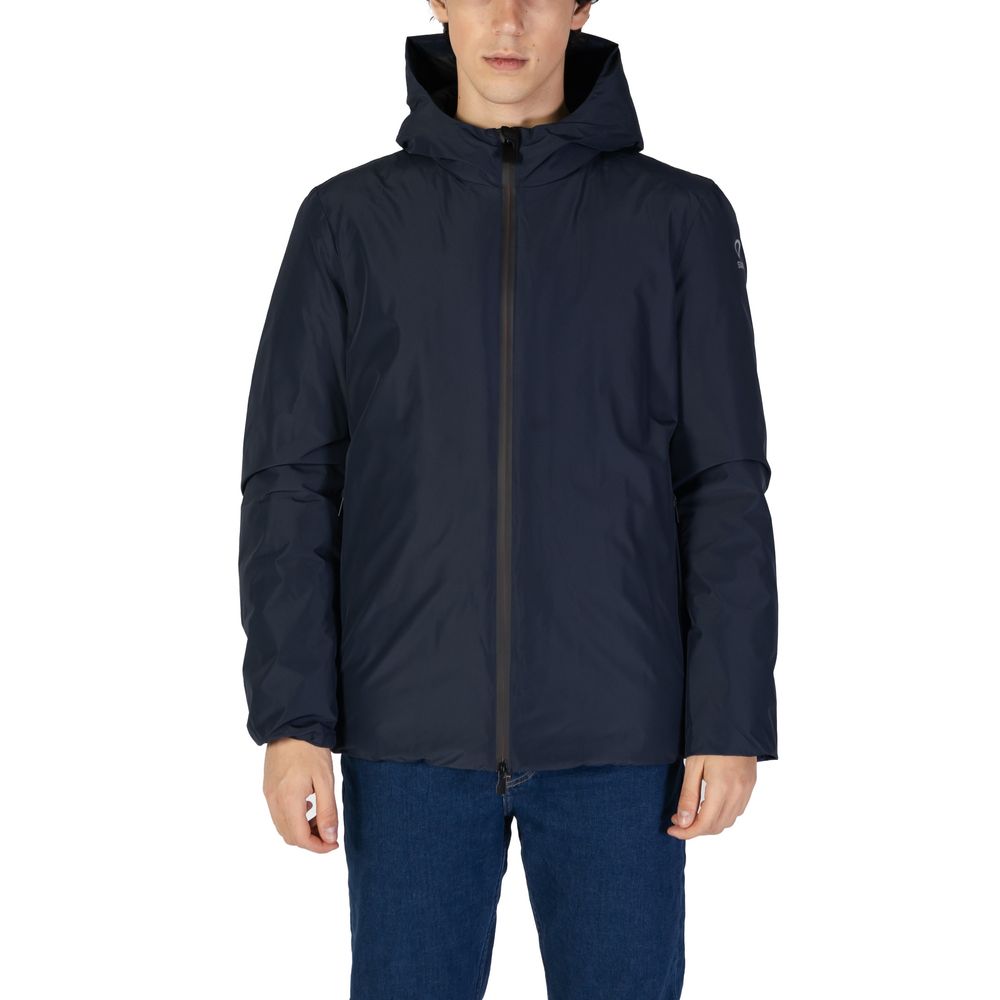 Suns Blaue Polyesterjacke