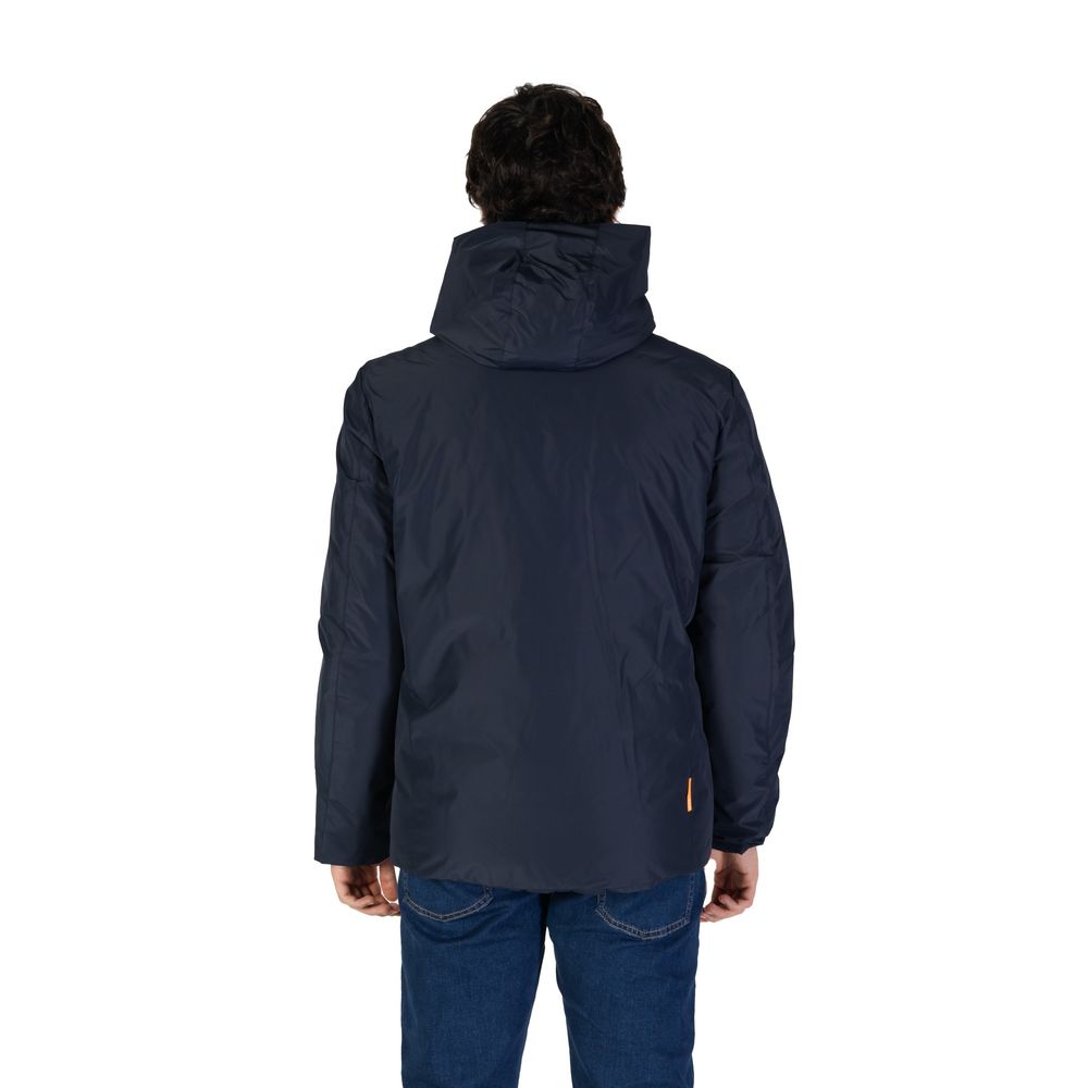 Suns Blaue Polyesterjacke
