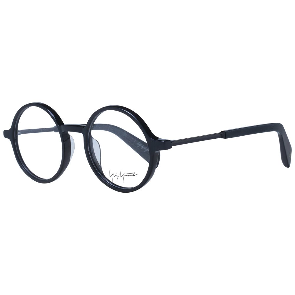 Yohji Yamamoto Black Acetate Glasses (Frames) - Allority