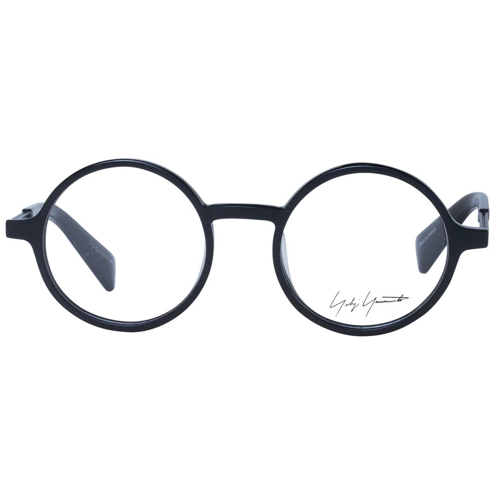 Yohji Yamamoto Black Acetate Glasses (Frames) - Allority