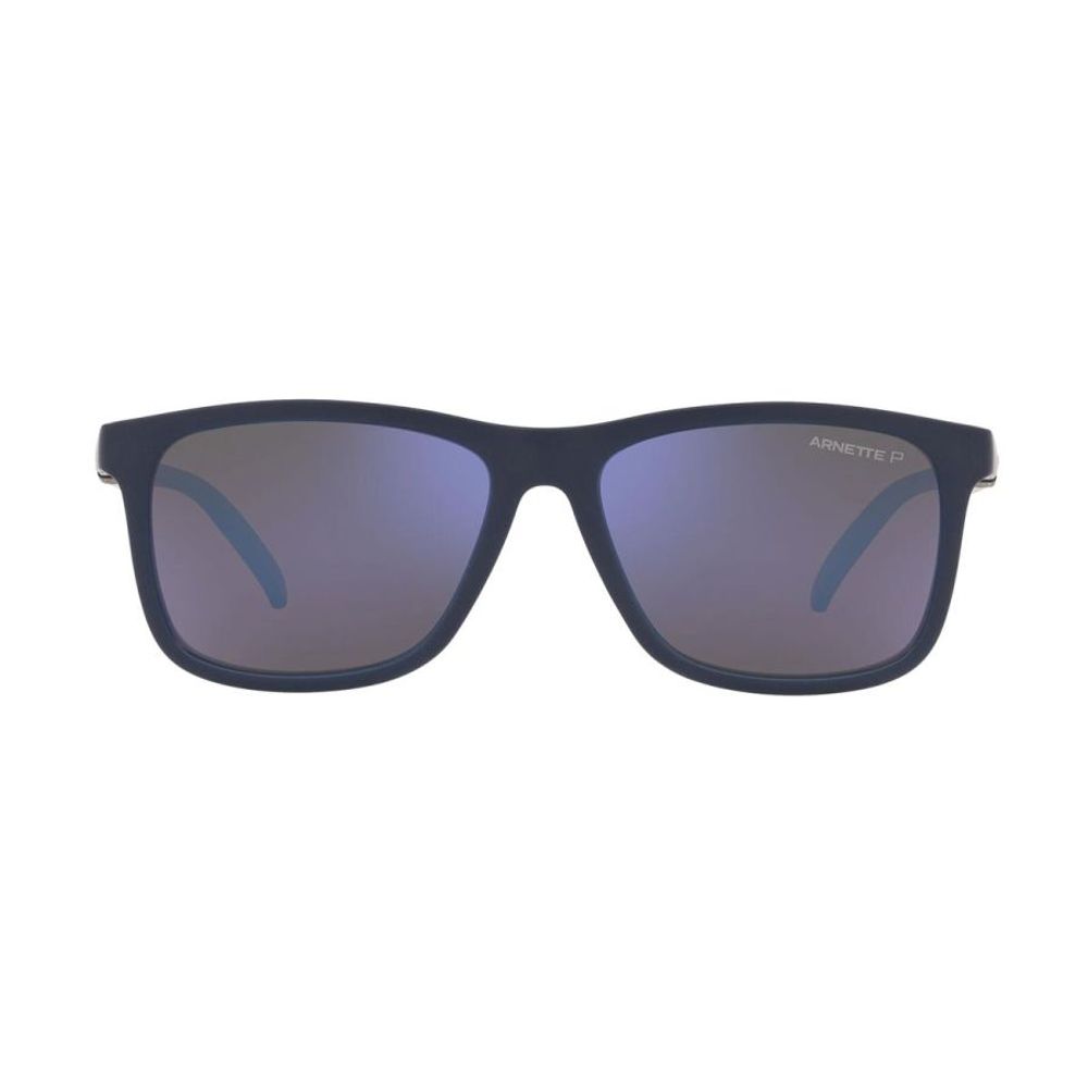 Arnette – Sonnenbrille aus blauem Kalbshaar