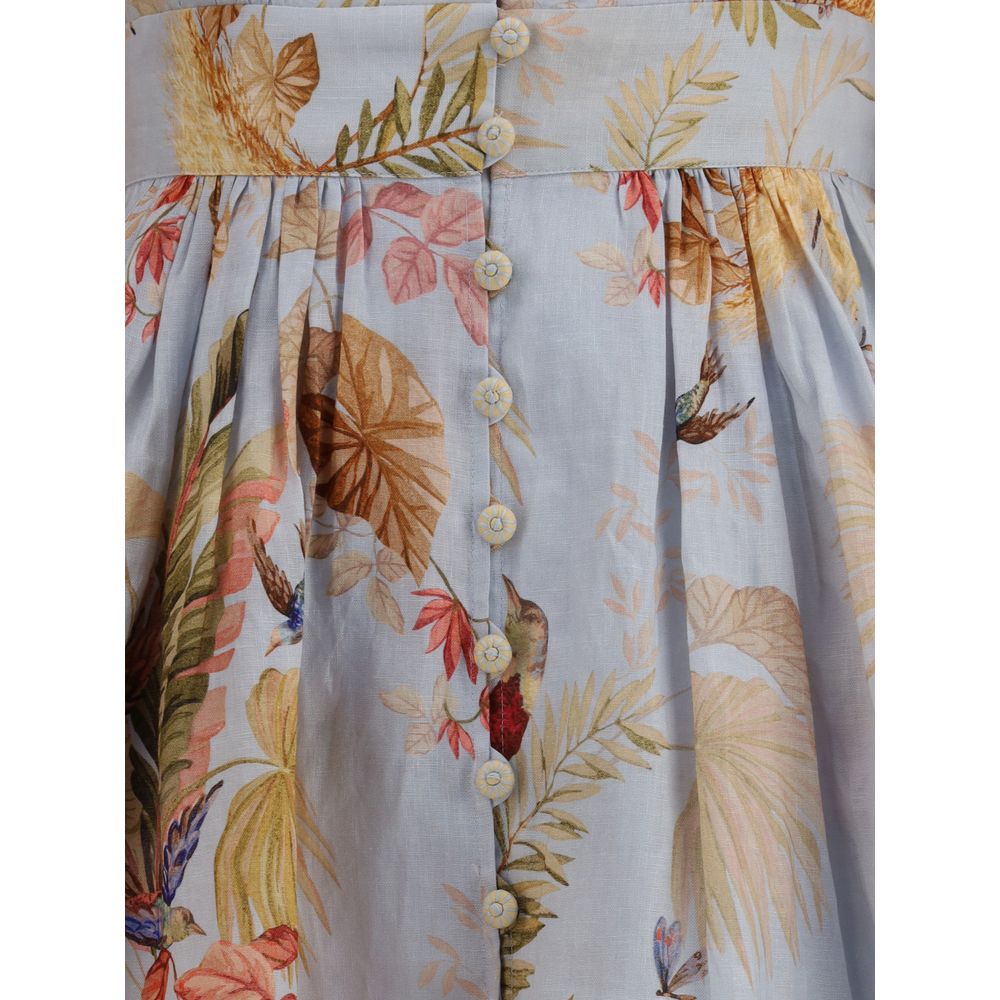 Zimmermann – Ascension – Tief ausgeschnittenes Minikleid