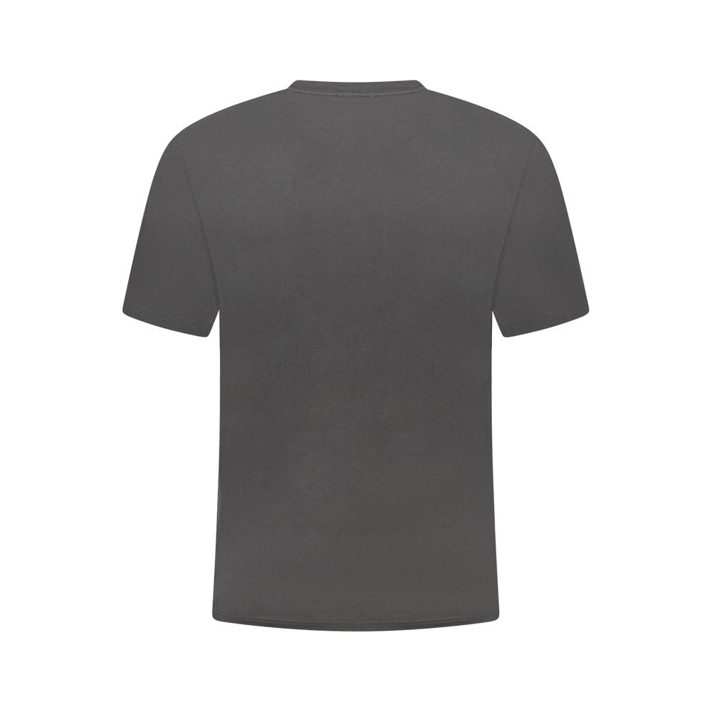 K-WAY Herren T-Shirt aus schwarzer Baumwolle