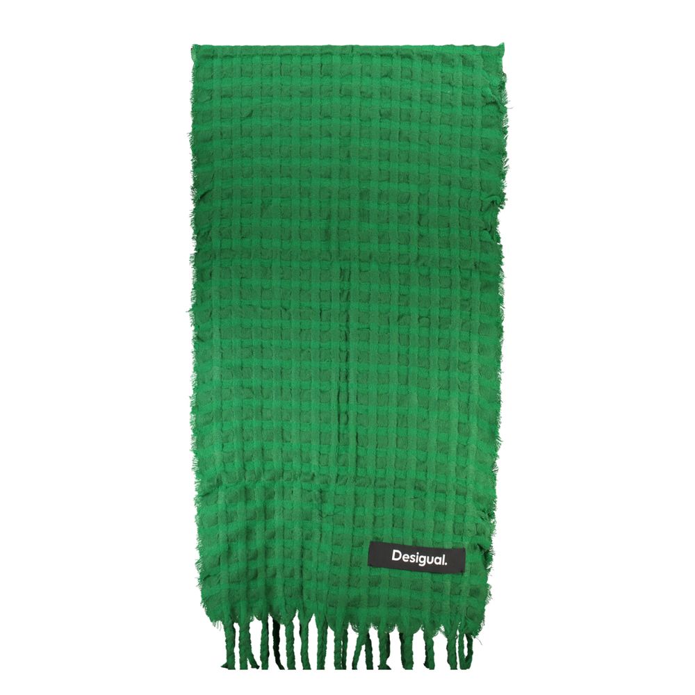 Desigual Verde Poliammide Women Scarf