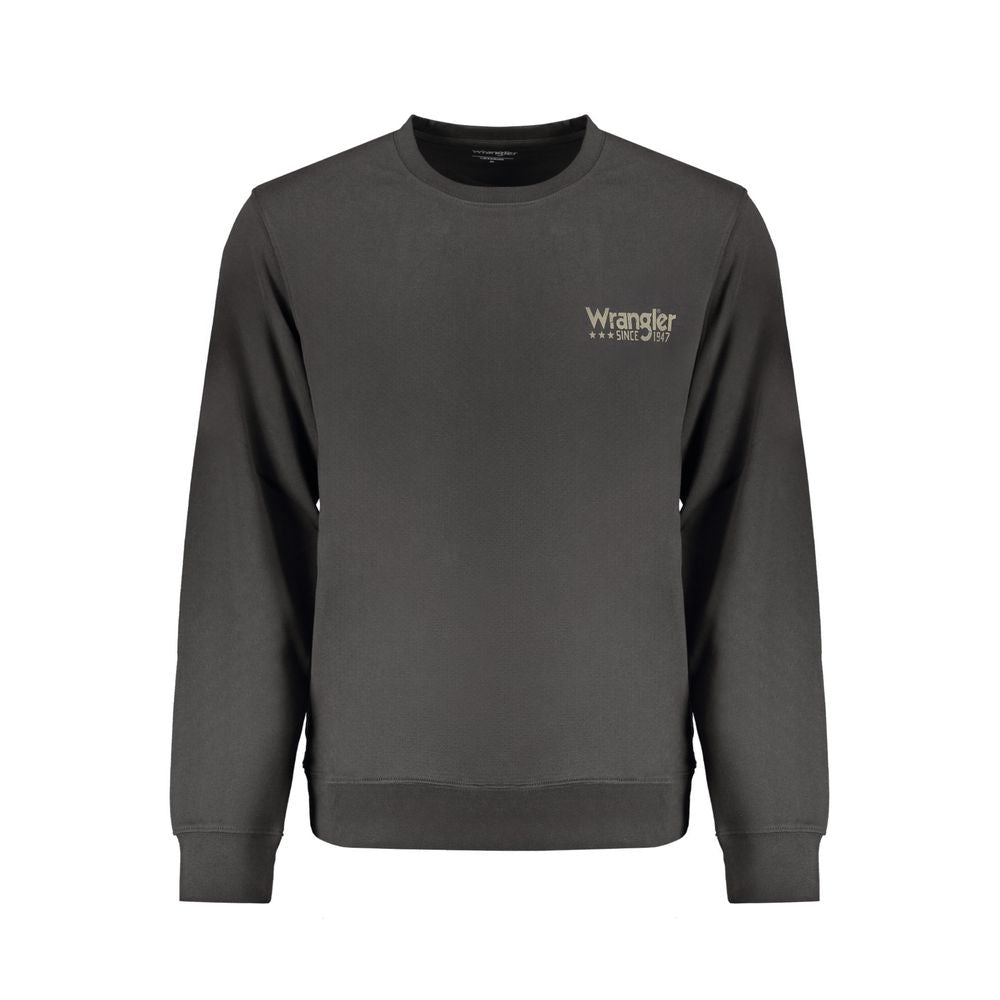 Wrangler – Schwarzer Baumwollpullover