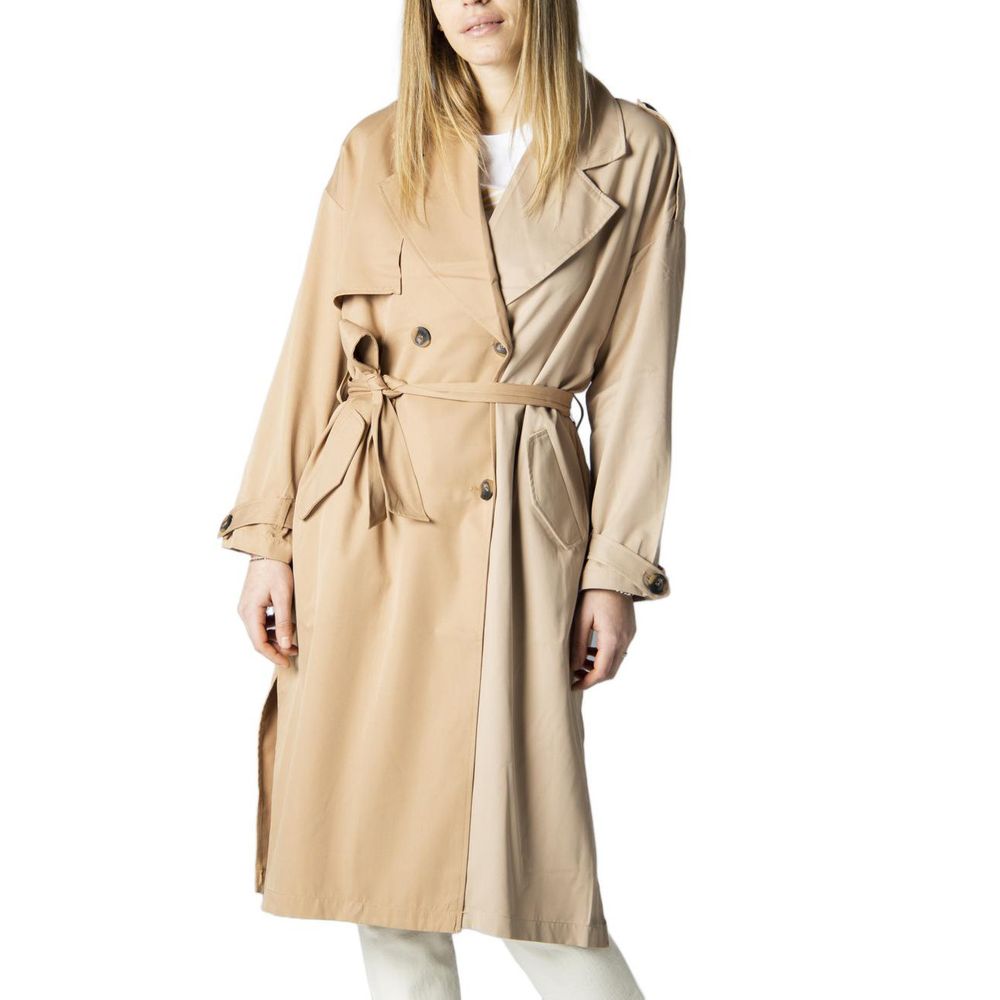 Only Beige Polyester Jacken &amp; Mäntel