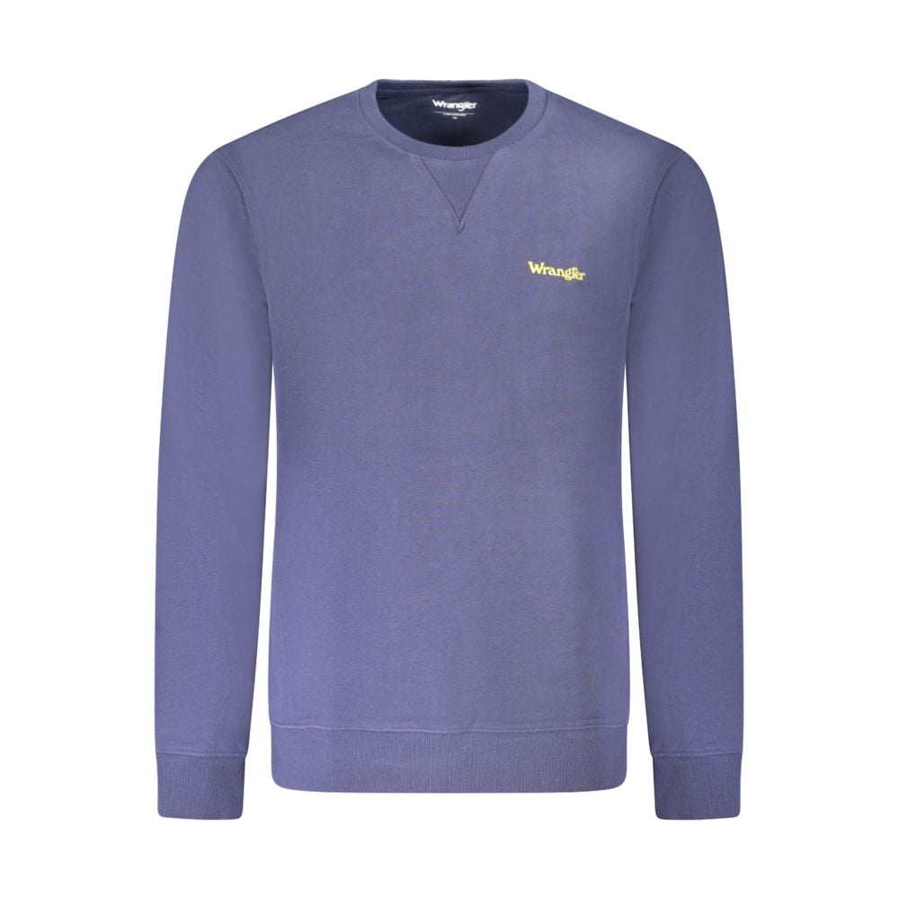 Wrangler – Blauer Baumwollpullover