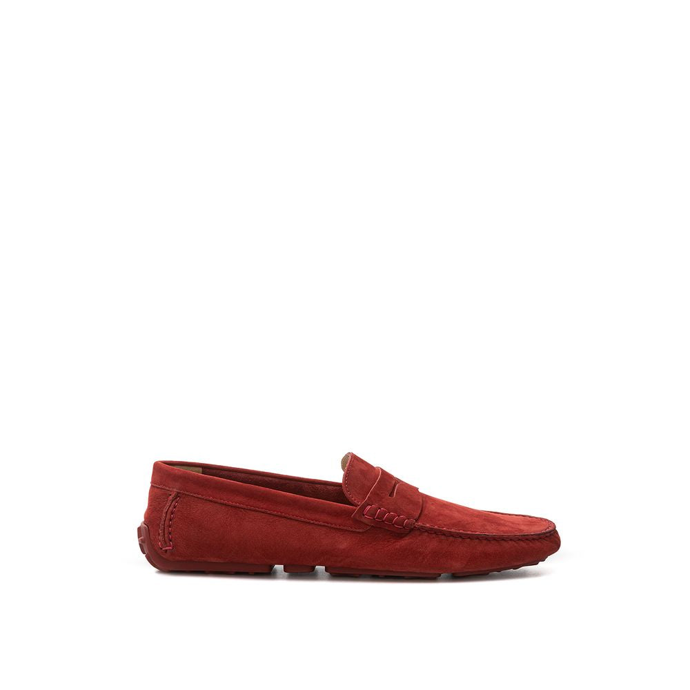 Bally Bordeaux Ledermokassin