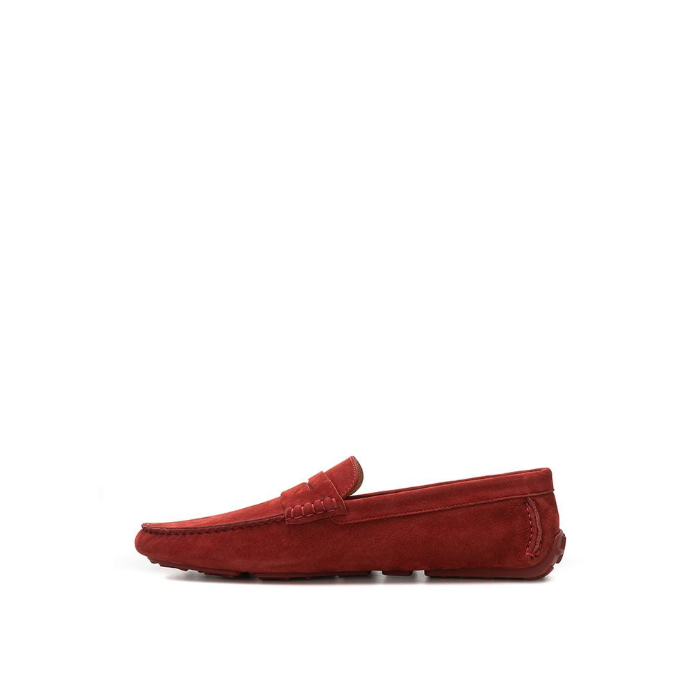 Bally Bordeaux Ledermokassin