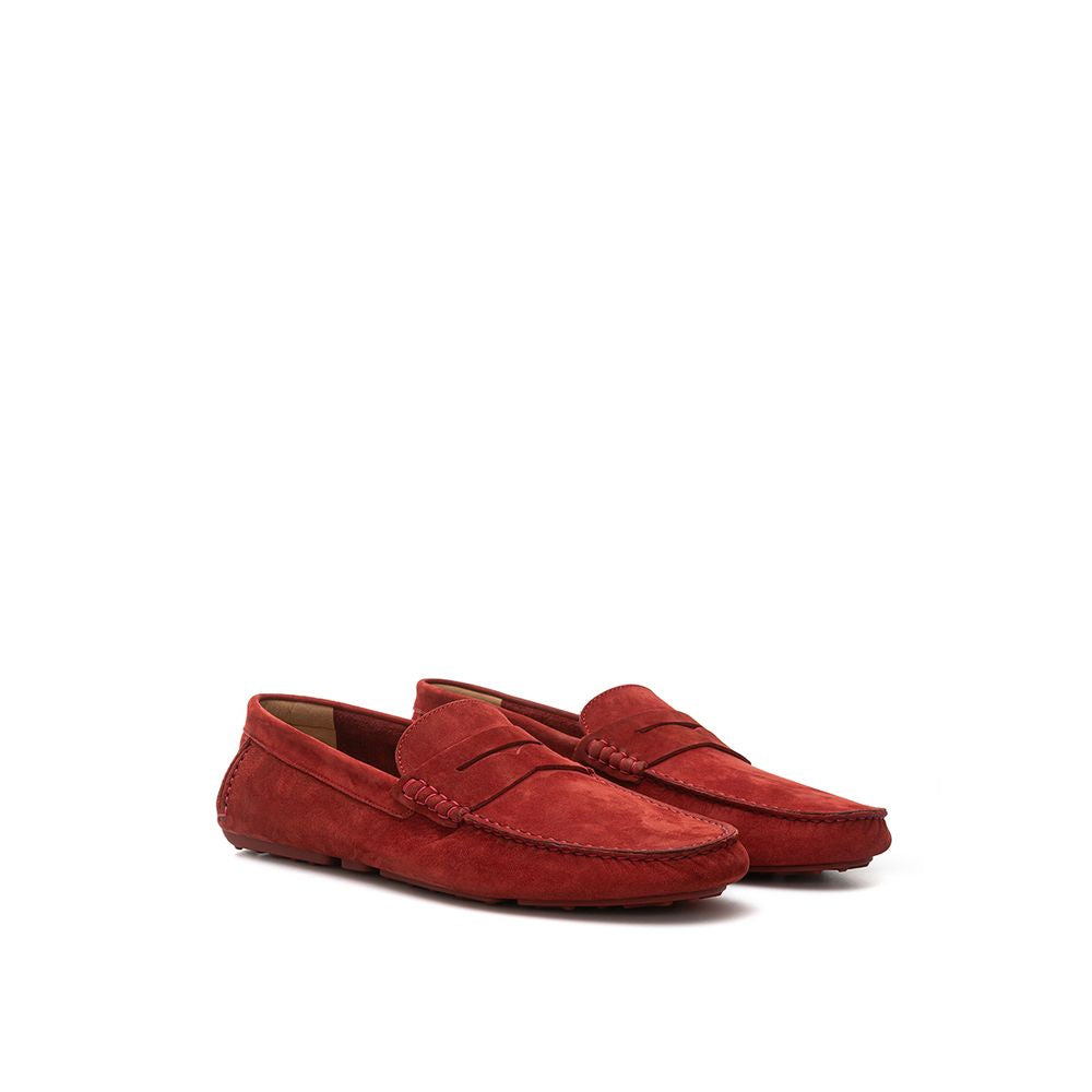 Bally Bordeaux Ledermokassin