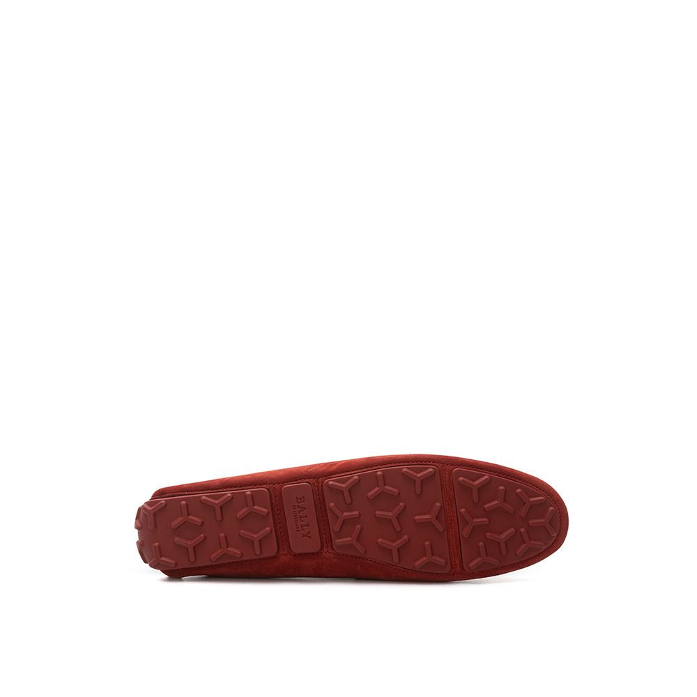 Bally Bordeaux Ledermokassin