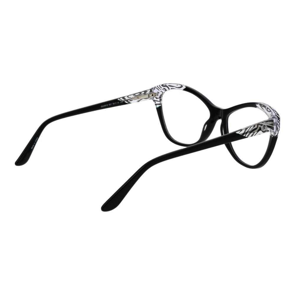 Guess Black Plastic Glasses (Frames) - Allority