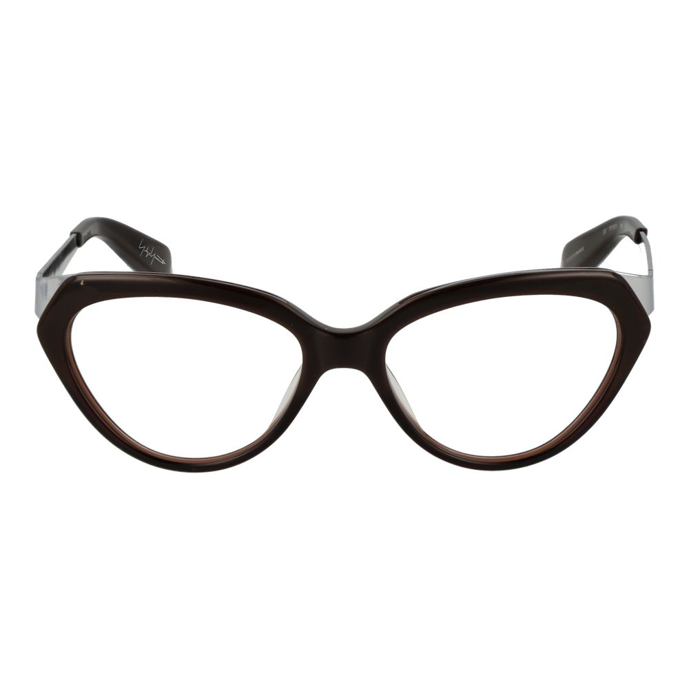 Yohji Yamamoto Brown Acetate Glasses (Frames) - Allority