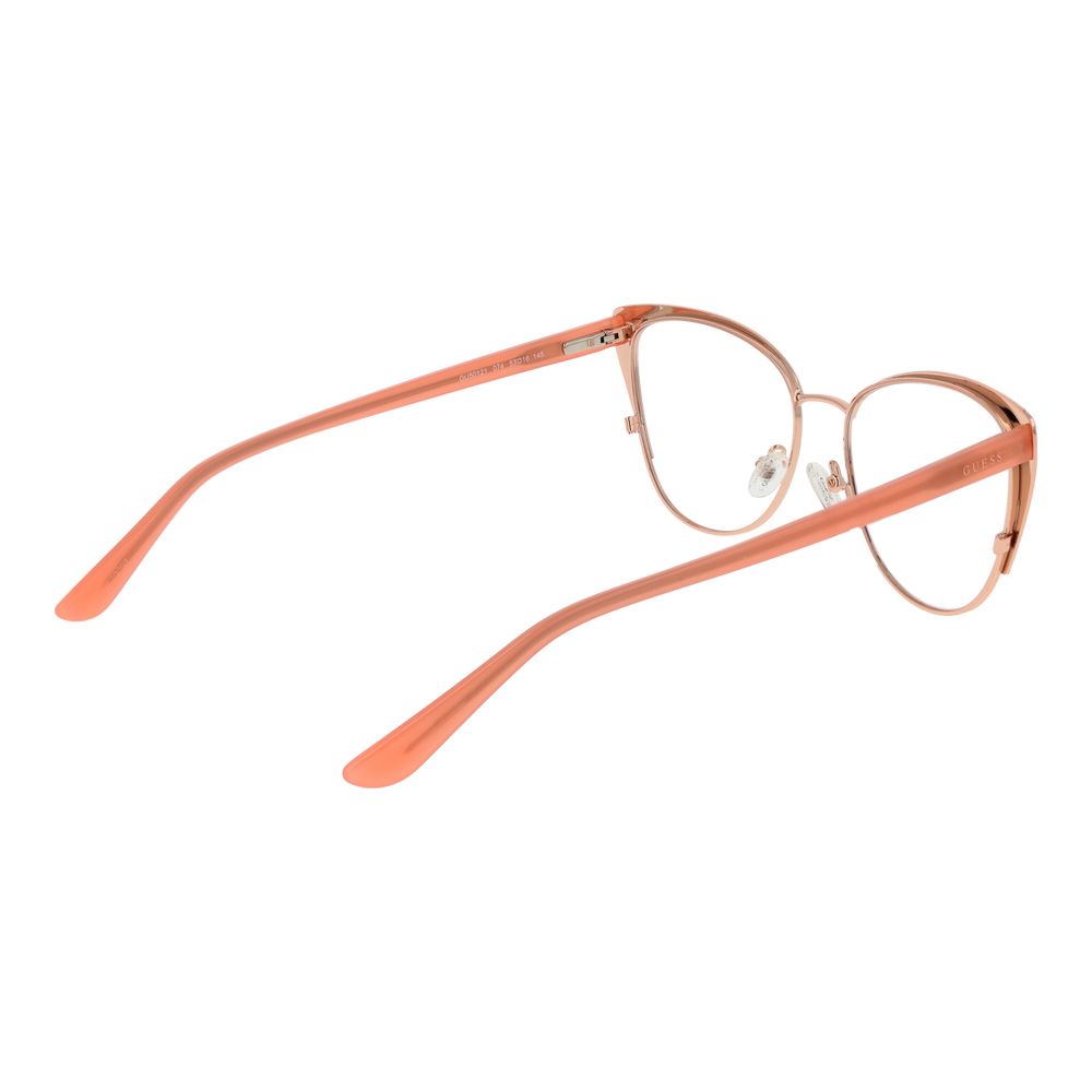 Guess Orange Metal Glasses (Frames) - Allority
