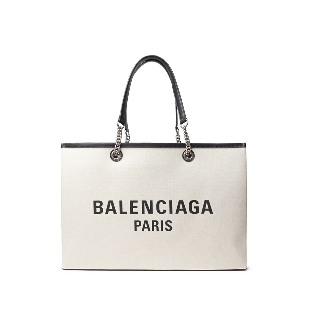 Balenciaga Graue Baumwoll-Tragetasche