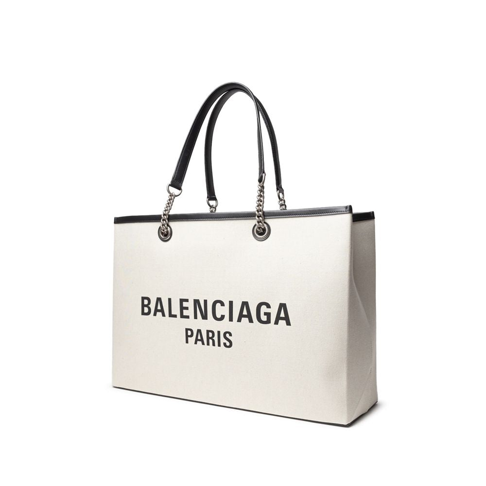Balenciaga Graue Baumwoll-Tragetasche