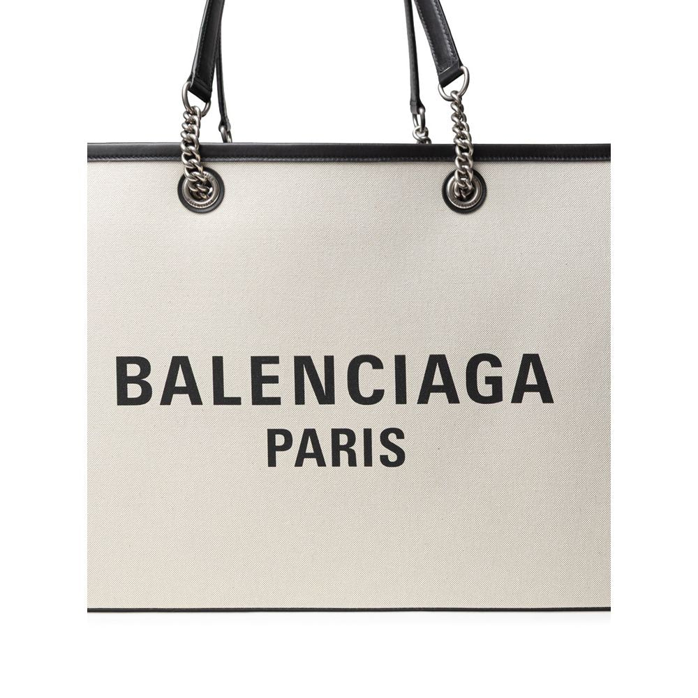 Balenciaga Graue Baumwoll-Tragetasche