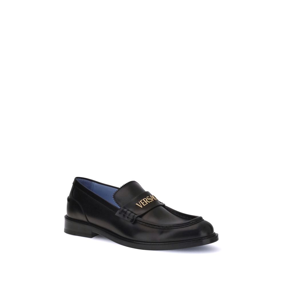 Versace Leder-Loafer
