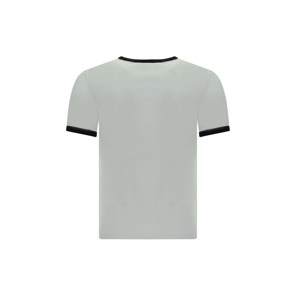 T-Shirt mit Courrèges-Logo
