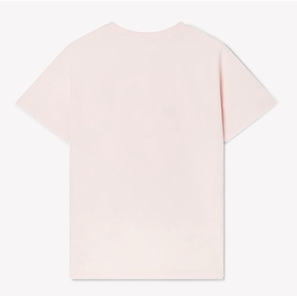 Rosa Baumwoll-T-Shirt von Casablanca