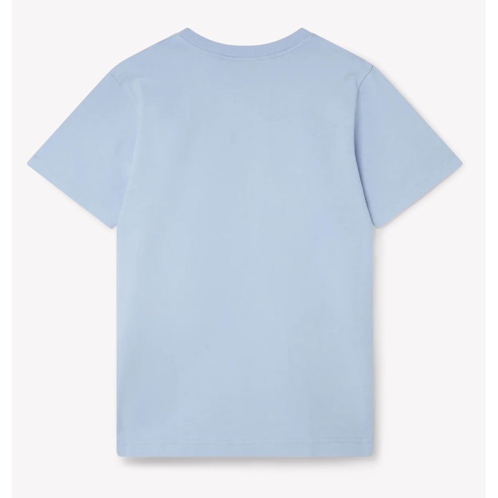 Casablanca Blaues Baumwoll-T-Shirt