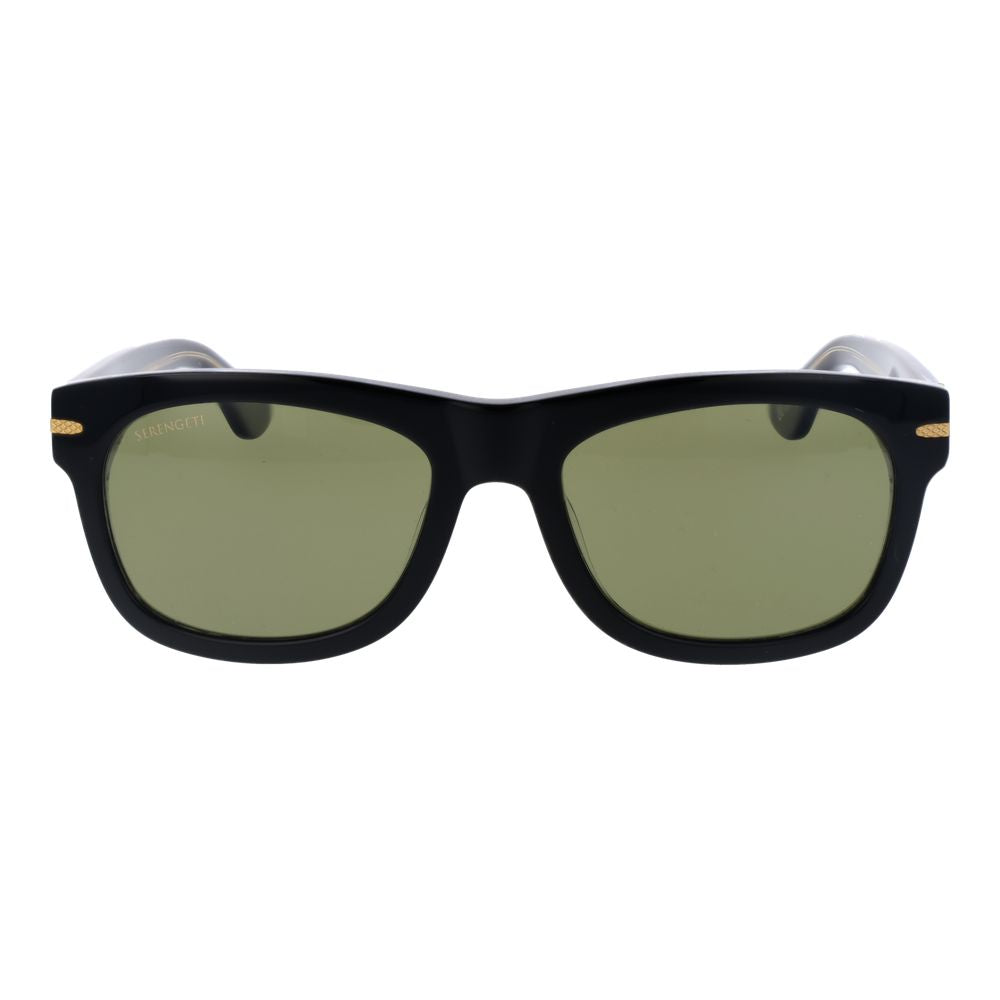 Schwarze Unisex-Sonnenbrille Serengeti