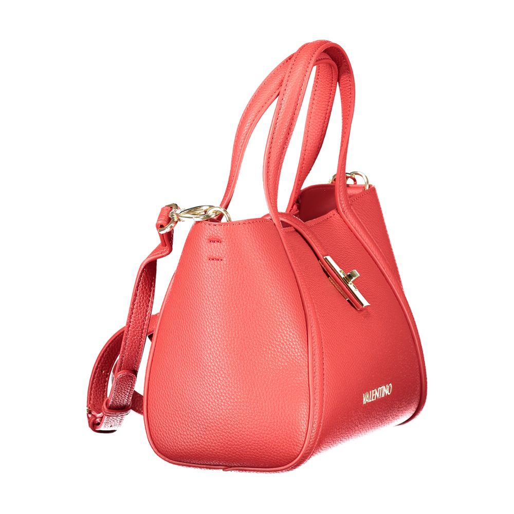 Mario Valentino Red Polyurethane Women Handbag